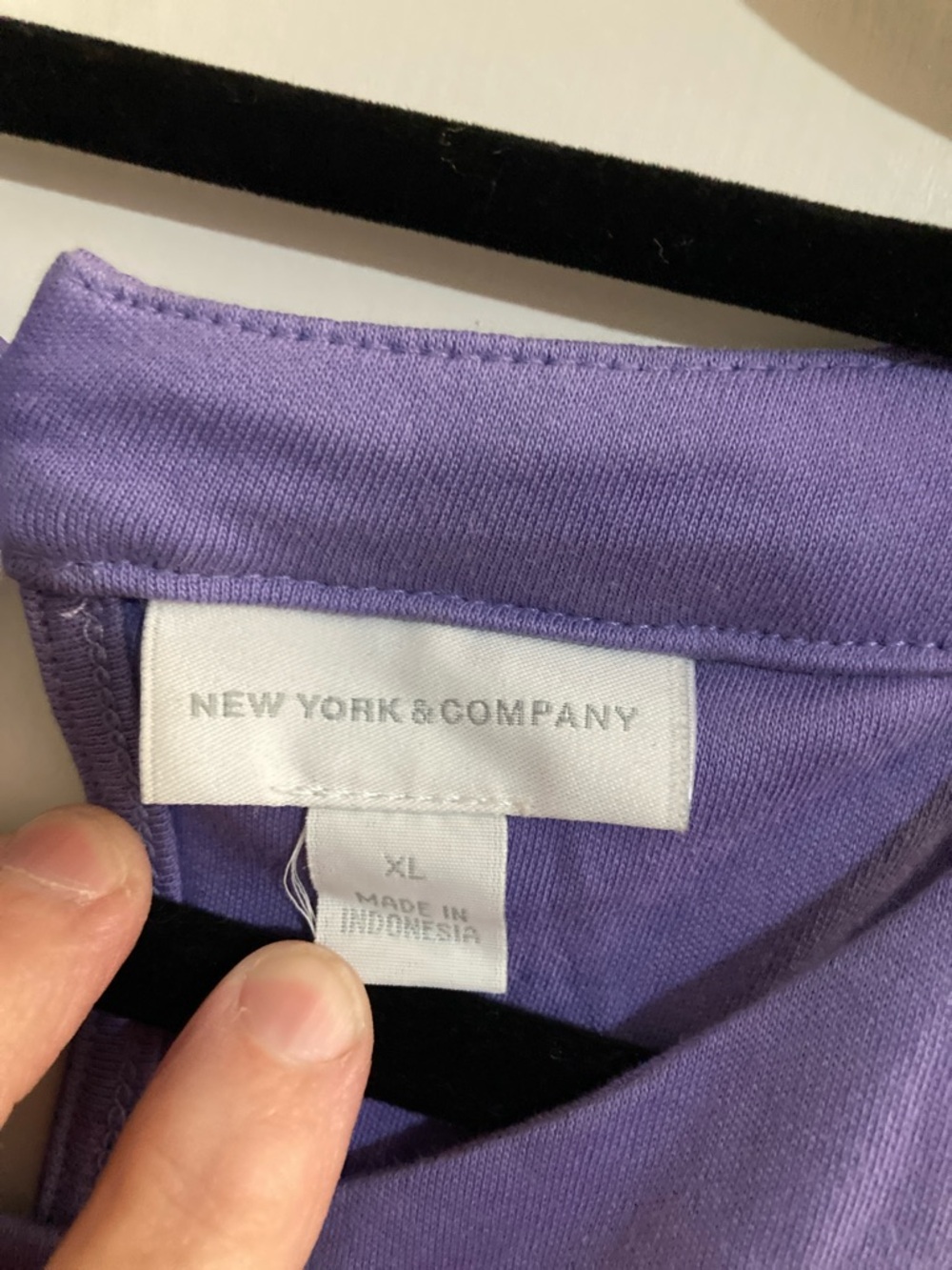 New York & Company Lavender Sleeveless Midi Dress - Picture 2 of 8